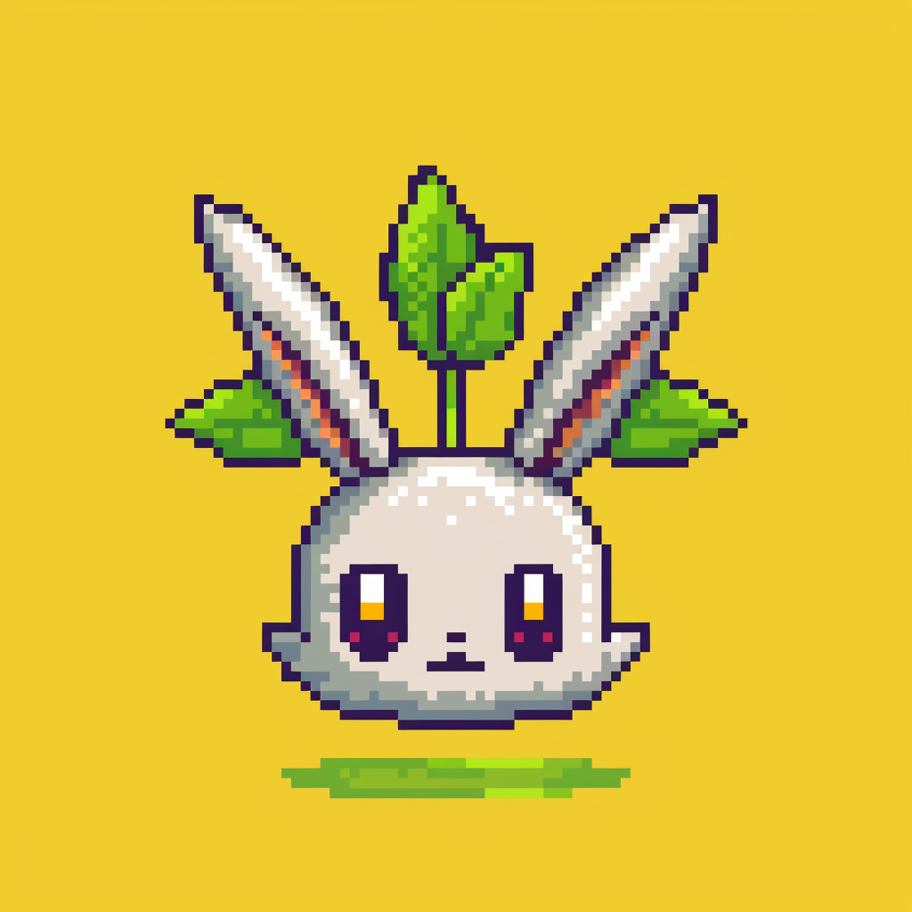 Sprout Pixel Rabbit