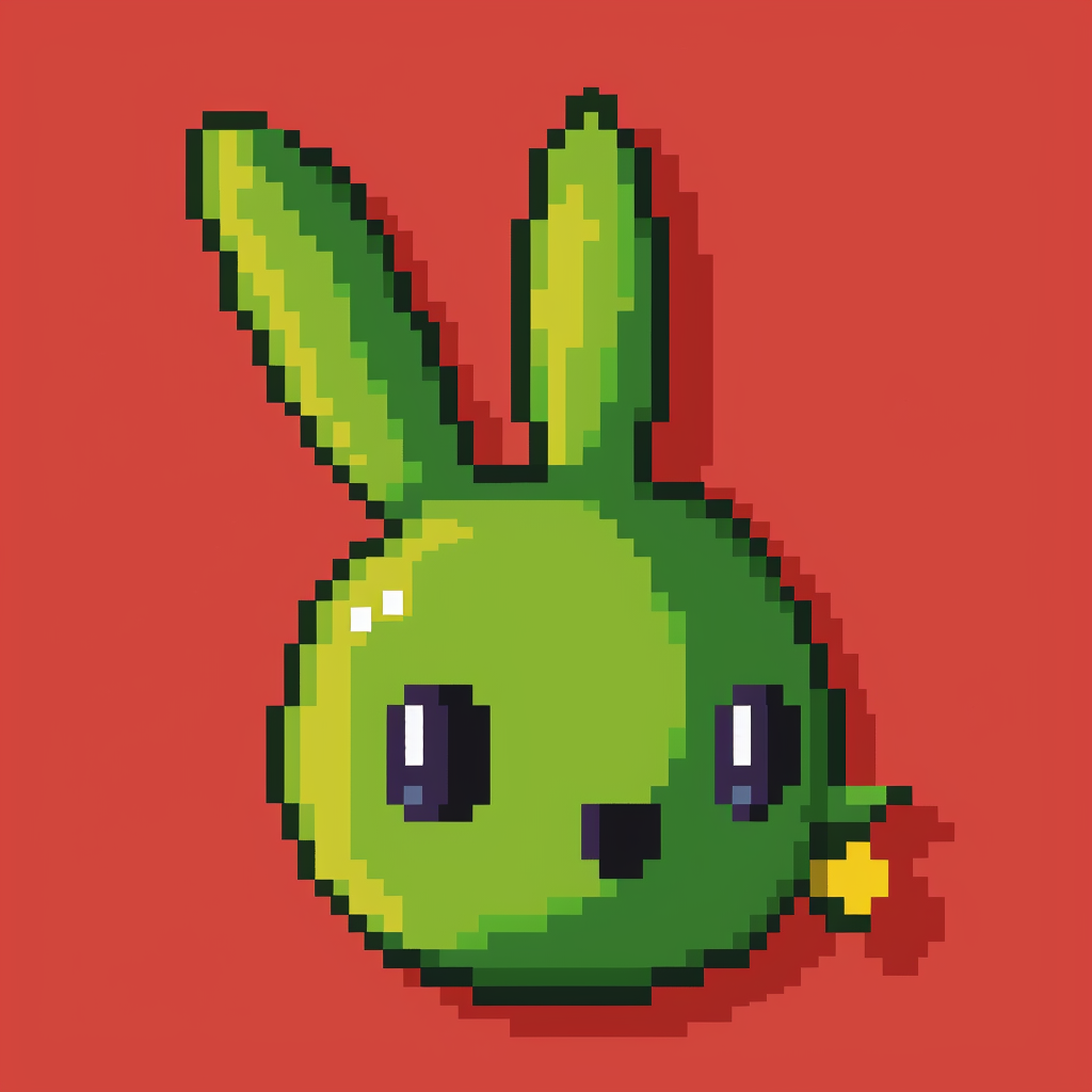 Lucky Pixel Rabbit